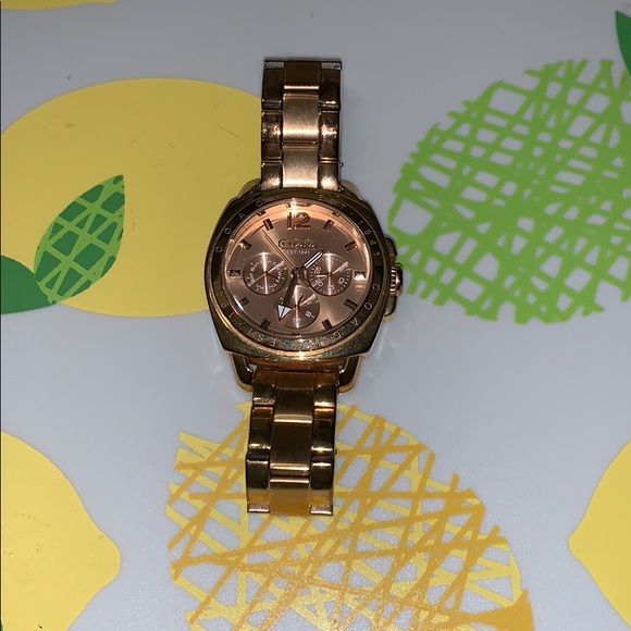 🌹Rose Gold Coach Watch🌹 - Picture 2 of 6